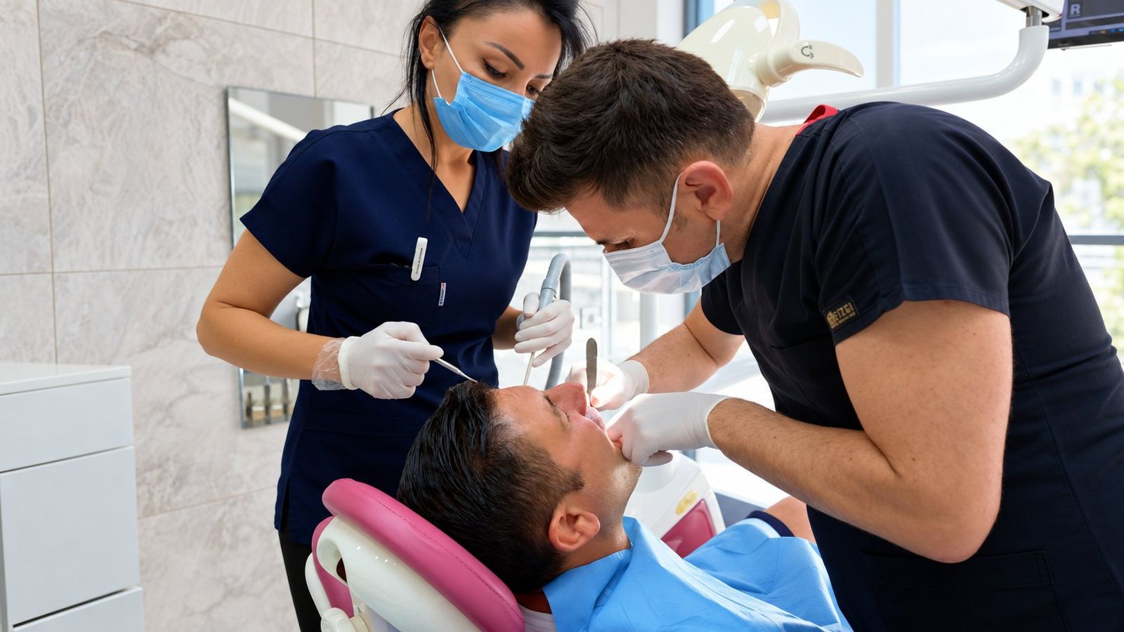 All-on-6: altı implant üzerinde sabit dişler